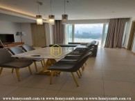 Supremely high-class apartment with large living space in Diamond Island for lease