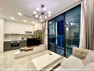 Fully-furnished apartment with modern design for rent in Vinhomes Golden River