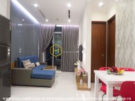 Căn hộ cao cấp tại Vinhomes Central Park với tông màu trang nhã