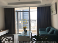 Great things come out with this modern apartment in Vinhomes Central Park for rent