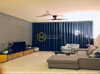 Simple structure and basic interior in The Vista An Phu apartment for rent