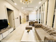 Explore the beauty of this dedicated furnished apartment in Vinhomes Golden River for rent