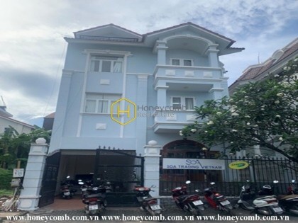 Well - organized design in Retro Style villa for rent at Nguyen Van Huong street