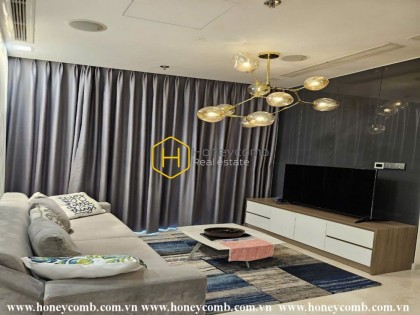 Get the chilled vibes through this exciting and palatial apartment in Vinhomes Golden River